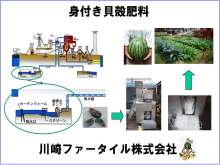 身付貝殻肥料