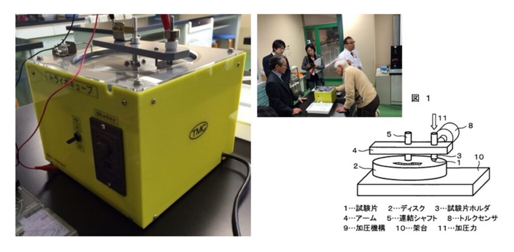 摩擦摩耗試験機“トライボキューブ"